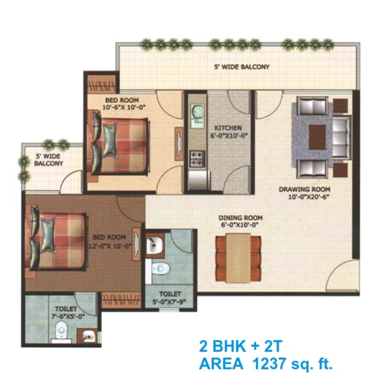 Apex Splendour 1237-sqft